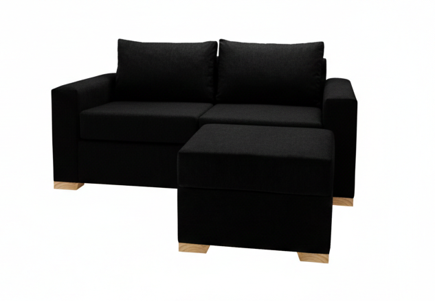 Sillón Sofá Coach 2 Cuerpos con Esquinero: imagen 2