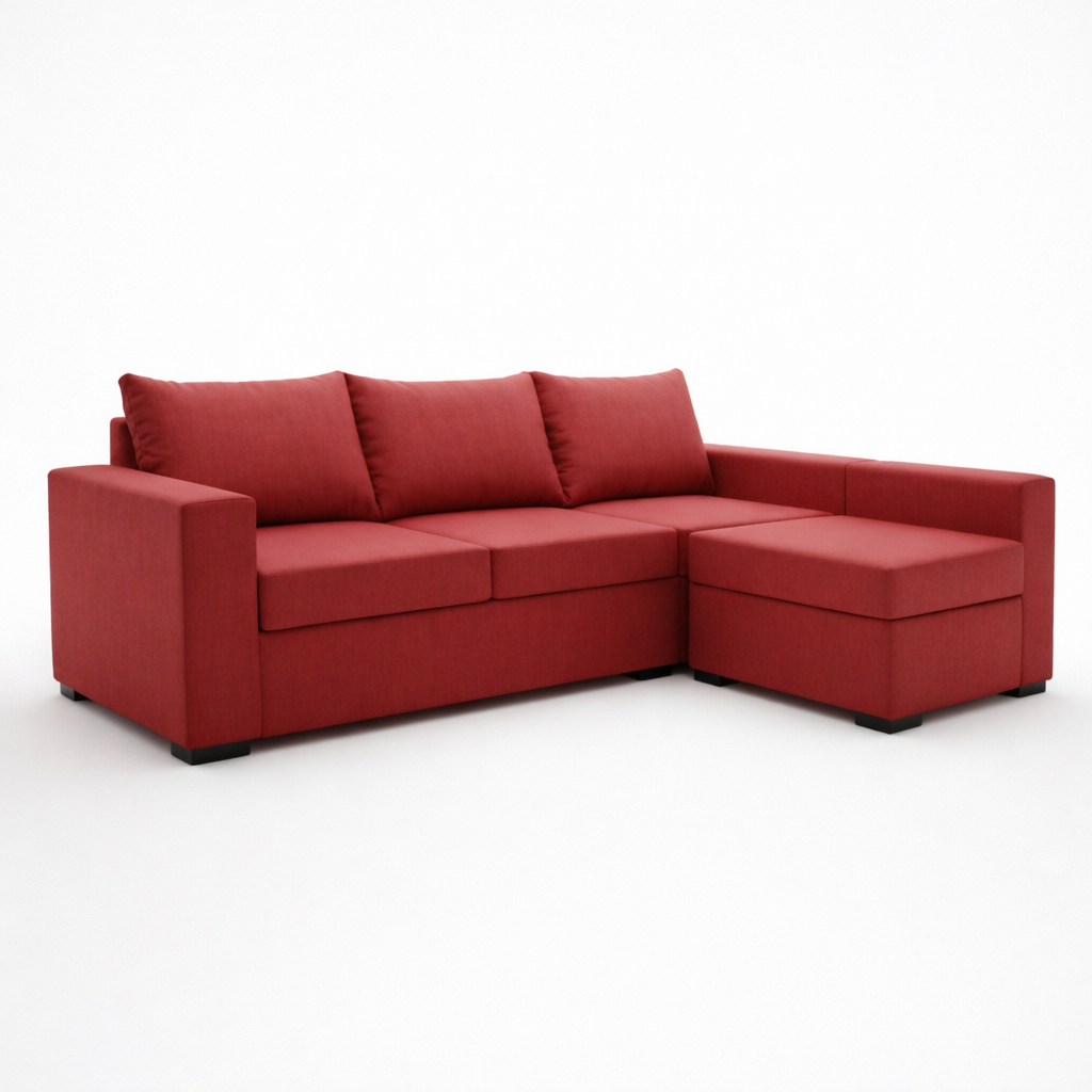 Sillón Sofá 3 Cuerpos con Esquinero: imagen 1