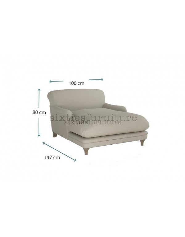 Sillón Cupid Sierra Chaise Long 1 Cuerpo