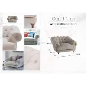 Sillón Linen Cupid 1 Cuerpo: imagen 4