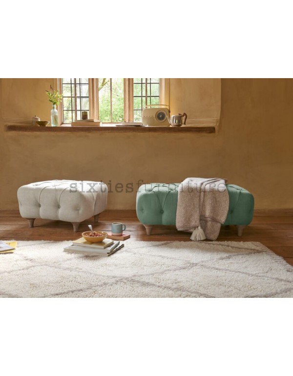 Puff Linen Cuadrado