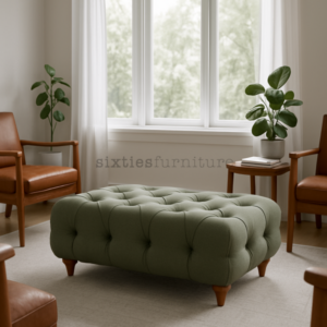 Puff Linen Rectangular: imagen 2