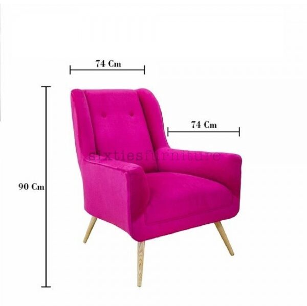 Sillón Retro Bergere 1 Cuerpo