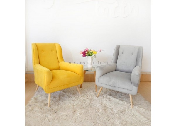 Sillón Retro Bergere 1 Cuerpo