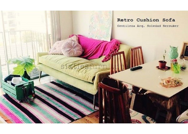Sillón Sofá Retro Cushion