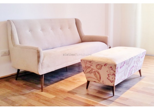 Sillón Sofá Retro Bergere