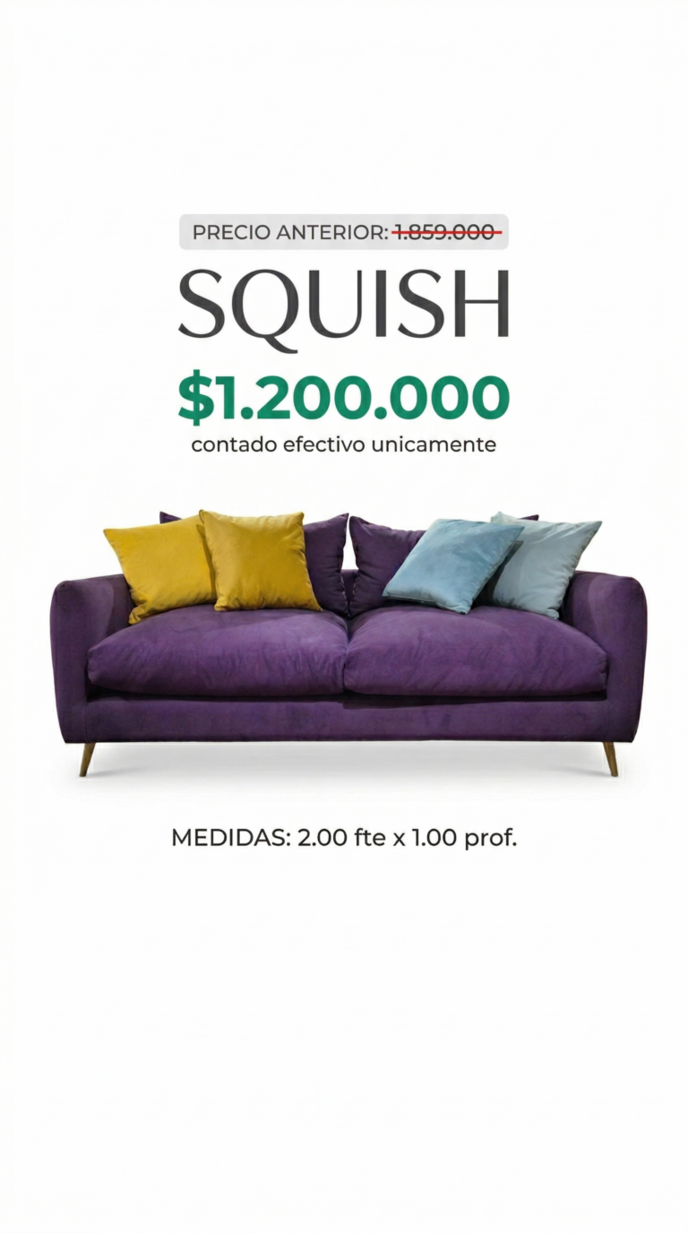 Sofa sillon Squish